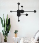 Designer wall lamps - Step into Design Wall CLEX - 6 LED Black 89cm - product 3