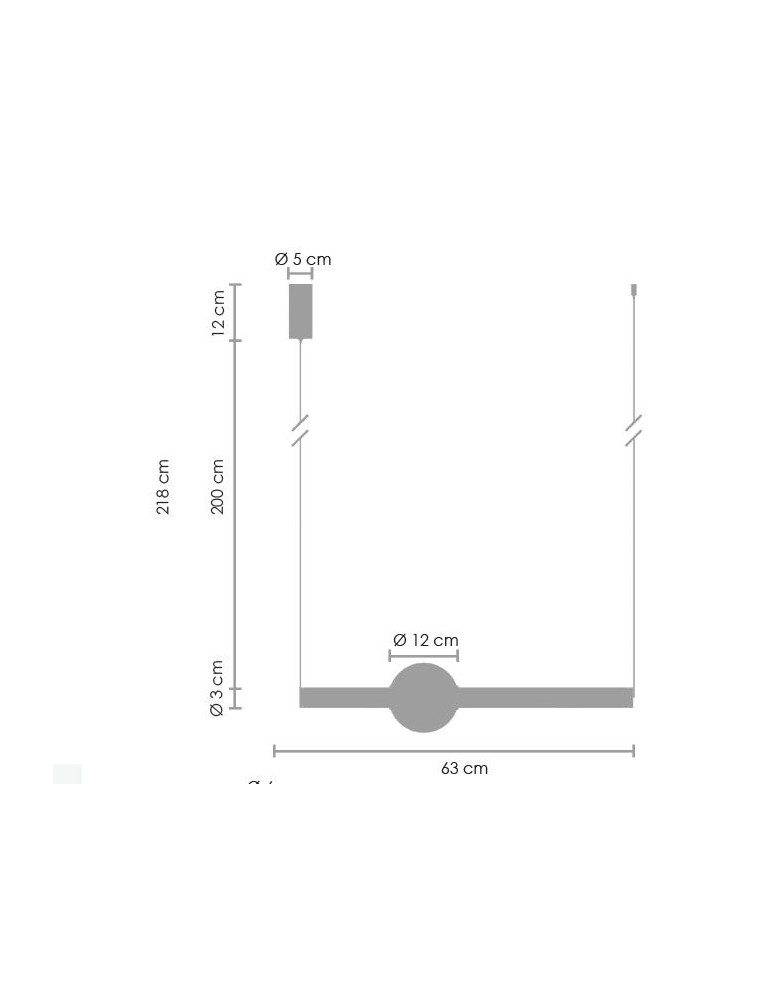 Designer pendant lamps - Step into Design Hanging O-LINE LED 63cm Brass ST-1688S - product kolory-swiatla.pl 7