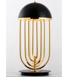 Designer table lamps - Step into Design Table DOLCE VITA Black &amp; Gold - product 1