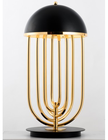 Step into Design Table DOLCE VITA Black &amp; Gold