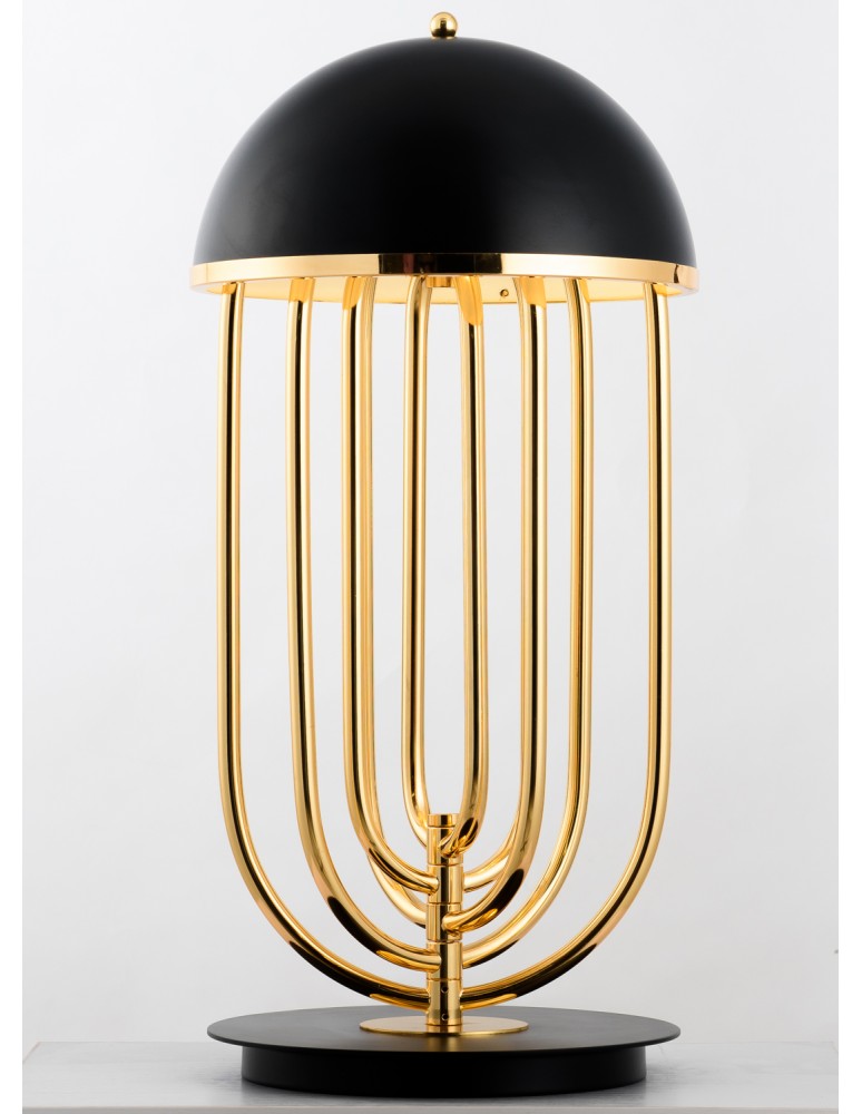 Designer table lamps - Step into Design Table DOLCE VITA Black &amp; Gold - product kolory-swiatla.pl 1