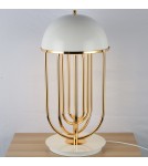 Designer table lamps - Step into Design Table DOLCE VITA White &amp; Gold - product 1