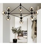 Pendant lamps - Step into Design ASTRIFERO-10 amber black 90cm pendant lamp (ST-9047-10 amber) - product 2
