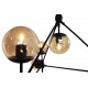 Step into Design Lampa wisząca ASTRIFERO-10 bursztynowo czarna 90cm (ST-9047-10 amber)