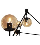 Pendant lamps - Step into Design ASTRIFERO-10 amber black 90cm pendant lamp (ST-9047-10 amber) - product 5