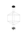 Step into Design Lampa Wisząca LINEA-4 czarna 45 cm ST-5961-4