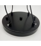 Designer pendant lamps - Step into Design LINEA-4 pendant lamp black 45 cm ST-5961-4 - product 8