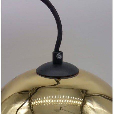 Step into Design Lampa Wisząca MIRROR GLOW - L złota 40 cm ST-9021-L gold