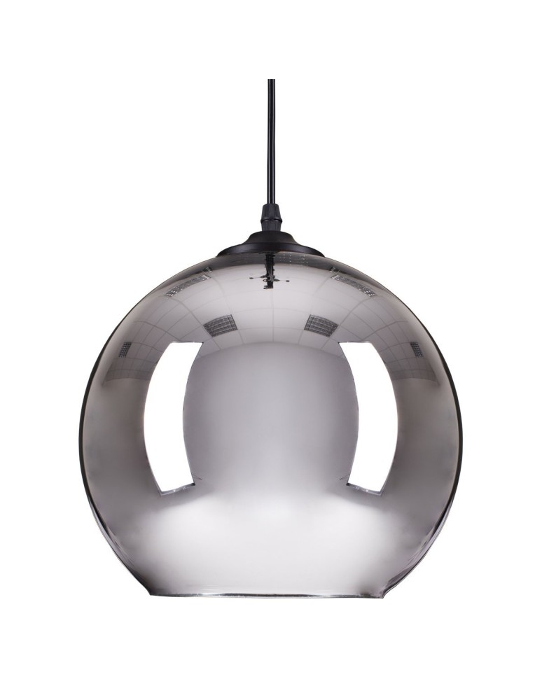 Pendant lamps - Step into Design Lamp MIRROR GLOW chrome 30cm. - product kolory-swiatla.pl 1