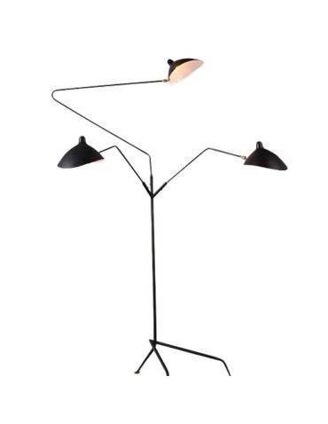 Step into Design CRANE-3F standing lamp black 210 cm F8703