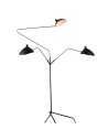 Step into Design CRANE-3F standing lamp black 210 cm F8703