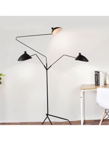 Step into Design CRANE-3F standing lamp black 210 cm F8703 - product 2