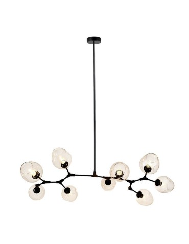 Step into Design Lampa Wisząca MODERN ORCHID-9 transparentno czarna 150 cm ST-1232-9 TRANSPARENT - produkt 2