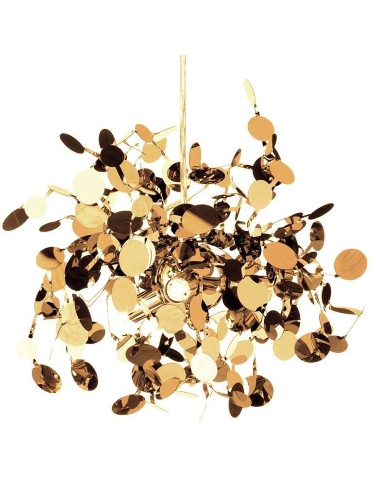 Pendant lamps - Step into Design Hanging MONETTI Gold 40cm - product kolory-swiatla.pl 1