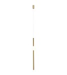 LED pendant lamps - Step into Design Hanging O-LINE LED 63cm Brass ST-1689S - product 2