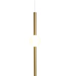 LED pendant lamps - Step into Design Hanging O-LINE LED 63cm Brass ST-1689S - product 3
