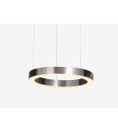 Pendant lamps circles - Step into Design CIRCLE 40+60+60 LED pendant lamp in nickel on 1 soffit (ST-8848-40+60+60 nickel) - product 3