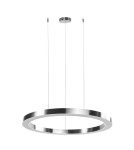 Pendant lamps circles - Step into Design CIRCLE 40+60+60 LED pendant lamp in nickel on 1 soffit (ST-8848-40+60+60 nickel) - product 4