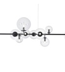 Pendant lamps - Step into Design Hanging ORION LONG-120 Black 120cm  - product 2