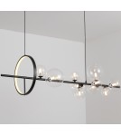 Pendant lamps - Step into Design Hanging ORION LONG-120 Black 120cm  - product 4