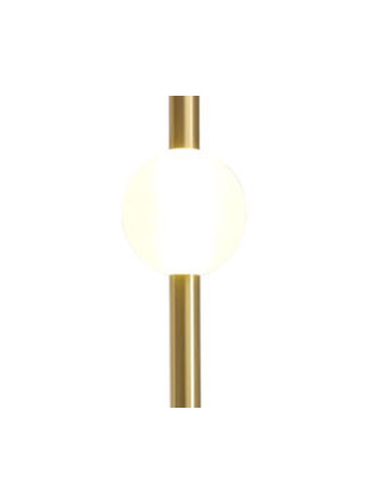 Designer pendant lamps - Step into Design Hanging O-LINE LED 93cm Brass - product kolory-swiatla.pl 3