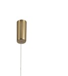 Designer pendant lamps - Step into Design Hanging O-LINE LED 93cm Brass - product 5