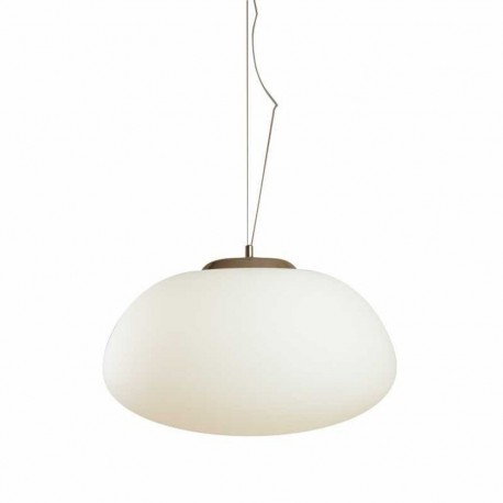 Step into Design Lampa wisząca LUCIDUM FLAT biała 42 cm