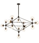 Pendant lamps - Step into Design ASTRIFERO-15 transparent black 110cm pendant lamp (ST-9047-15 transparent) - product 2