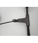 Pendant lamps - Step into Design MODERN ORCHID-6 transparent black 130cm pendant lamp (ST-1232-6 TRANSPARENT) - product 11