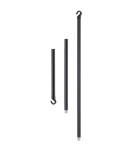 Pendant lamps - Step into Design MODERN ORCHID-6 transparent black 130cm pendant lamp (ST-1232-6 TRANSPARENT) - product 12