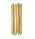 Tube wall lamps - Step into Design TUBO GOLD gold 50cm wall lamp (ST-1671 GOLD). - product 1