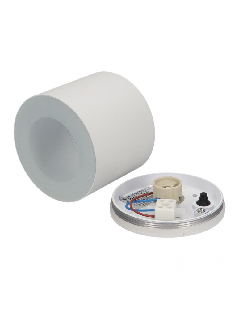 Outdoor ceiling lamps - Nowodvorski HEXA Outdoor Ceiling Plafond Max power 1x35W GU10 IP44 White 9564 - product kolory-swiatla.pl 3