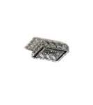 Flush-mounted lamps - pendants - Azzardo ESTER SQUARE 1 1xGU10 Black Recessed AZ4411 - product 1