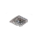 Flush-mounted lamps - pendants - Azzardo ESTER SQUARE 1 1xGU10 Chrome Recessed AZ4410. - product 1