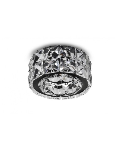 Azzardo ESTER ROUND 2 1xGU10 Black Recessed AZ4176