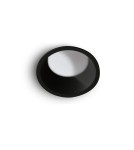 Flush-mounted lamps - pendants - Azzardo AIDA ROUND LED 16W 1300lm 3000K Black Recessed AZ4224. - product 1