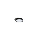 Round Plafonds - Azzardo MALTA R23 LED 18W 1600lm 3000K Black Ceiling Light AZ4239 - product 1
