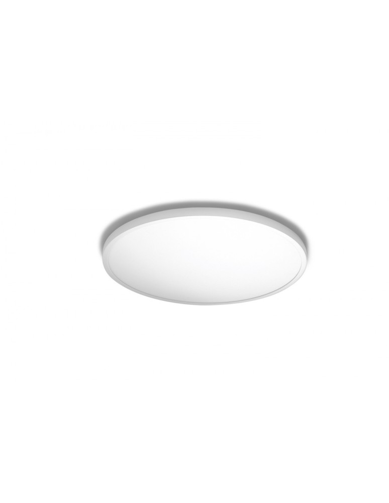 Round Plafonds - Azzardo MALTA R40 LED 32W 2700lm 4000K White Ceiling Light AZ4246 - product kolory-swiatla.pl 1