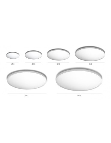 Azzardo MALTA R50 LED 42W 3700lm 4000K White Ceiling Light AZ4250 - product 2