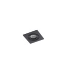 Flush-mounted lamps - pendants - Azzardo EDITTA 1xGU10 Black Recessed AZ4144 - product 1