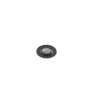 Flush-mounted lamps - pendants - Azzardo TITO IP54 1xGU10 Black Recessed AZ4139 - product 1