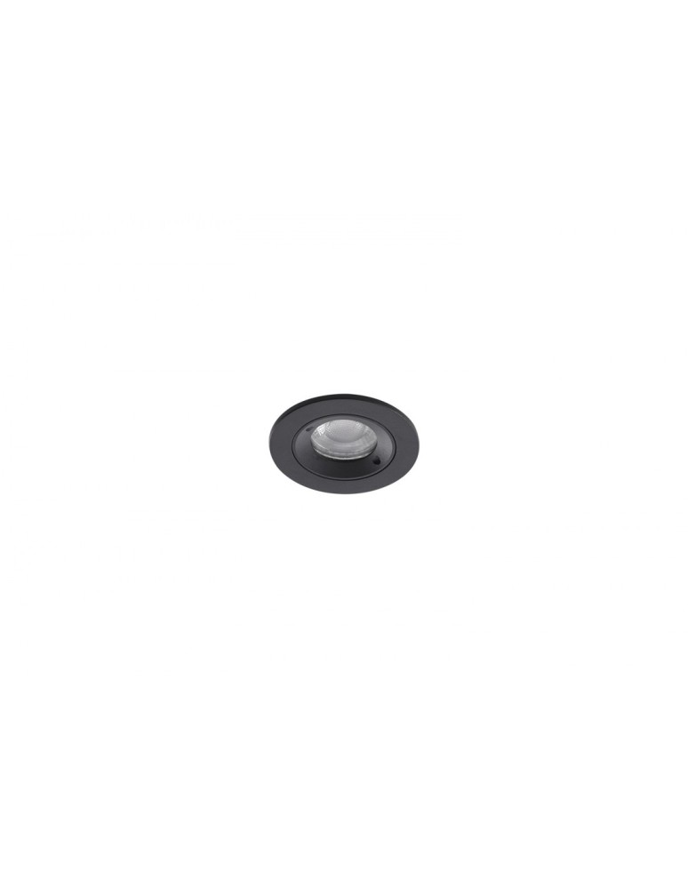 Flush-mounted lamps - pendants - Azzardo TITO IP54 1xGU10 Black Recessed AZ4139 - product kolory-swiatla.pl 1