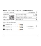 Magnetic rail lamps - Azzardo SAGA TRACK MAGNETIC 24W 1200lm 4000K Black AZ4609 - product 4
