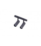 Magnetic rail lamps - Azzardo NIKO 2 TRACK MAGNETIC 2x7W 2x600lm 4000K Black Reflector AZ4586 - product 1