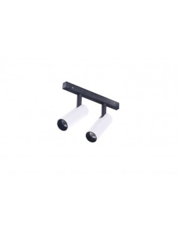 Azzardo NIKO 2 TRACK MAGNETIC 2x7W 2x600lm 4000K White/Black Spotlight AZ4587