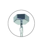 Pendant lamps - Orlicki Design Candi S 3xE14 max 8W LED 230V Chrome OR80124 - product 3