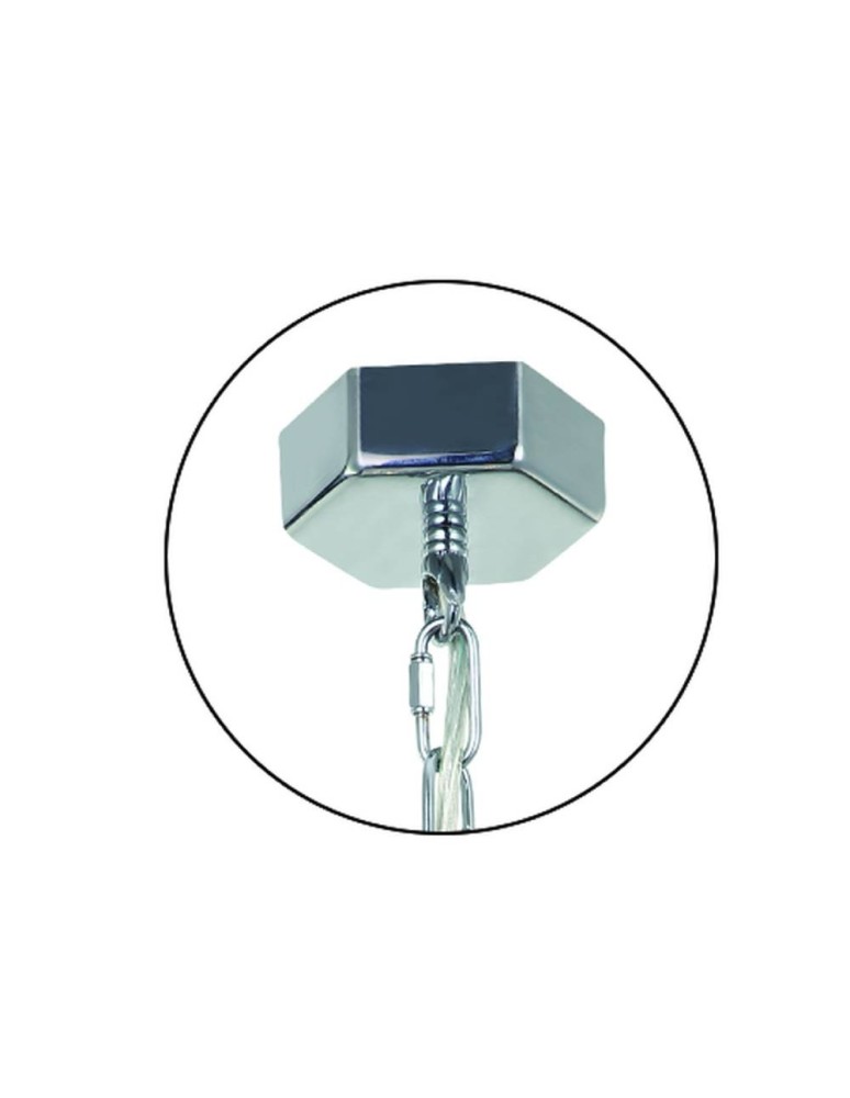 Pendant lamps - Orlicki Design Candi S 3xE14 max 8W LED 230V Chrome OR80124 - product kolory-swiatla.pl 3