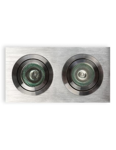 Orlicki Design Fasto II Alluminio 2xGU10 max 8W LED 230V  OR83446