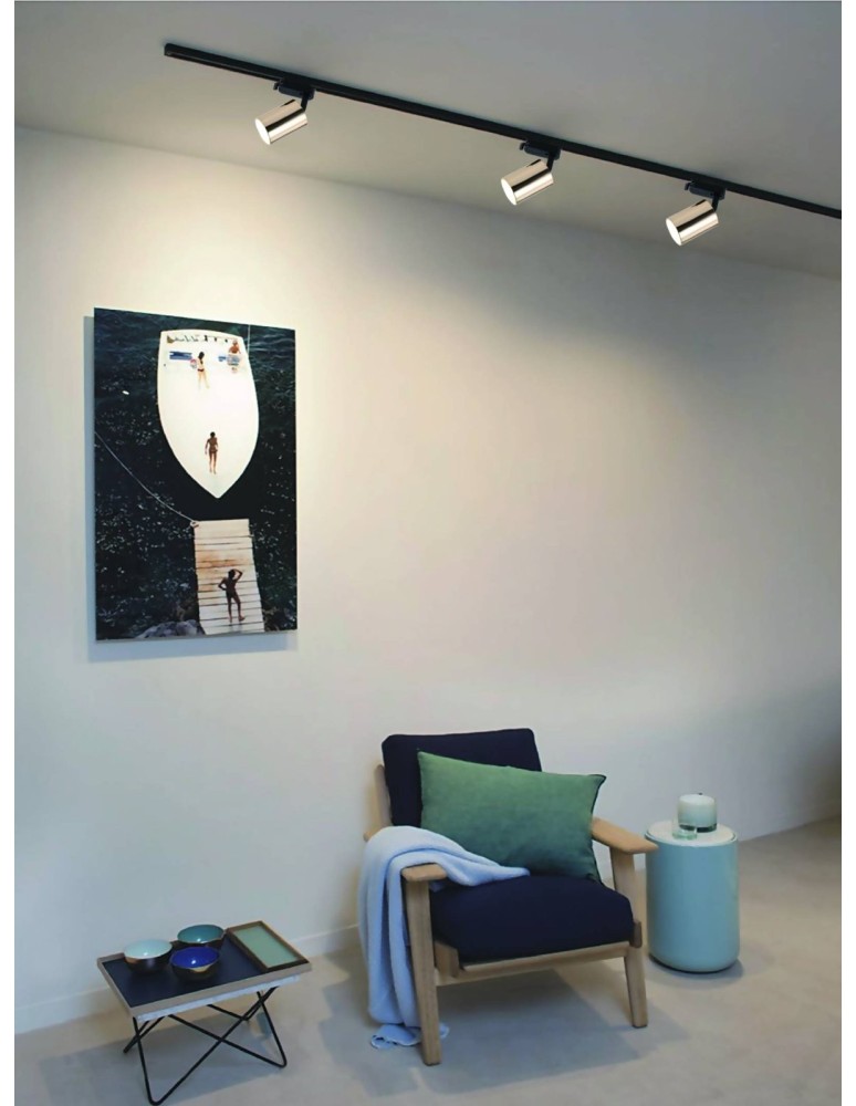 Lamps for 1 phase busbars - Orlicki Design Kika Track Rose Gold / 02 Black 1xGU10 max 8W LED 230V Copper|Black OR84184 - product kolory-swiatla.pl 1