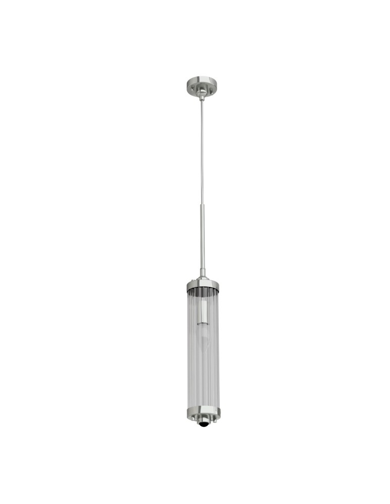 Pendant lamps - Orlicki Design Fiatto l Cromo 1xE14 max 12W LED 230V Chrome|Transparent OR84351 - product kolory-swiatla.pl 1